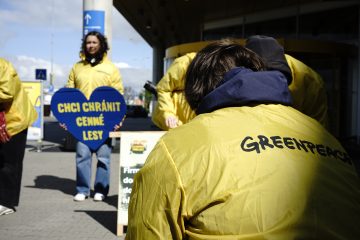 Aktivisté kritizují výrobce nábytku IKEA kvůli ničení starých lesů. Dřevo z chráněných lesů nepřijímáme, brání se firma