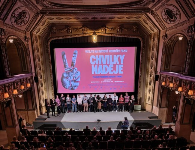 Film Chvilky naděje vstupuje do kin. Nakonec se bude promítat i v Pelhřimově