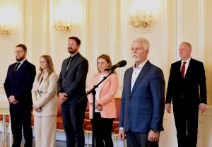 Šestici kandidátů přijal prezident Petr Pavel na Pražském hradě