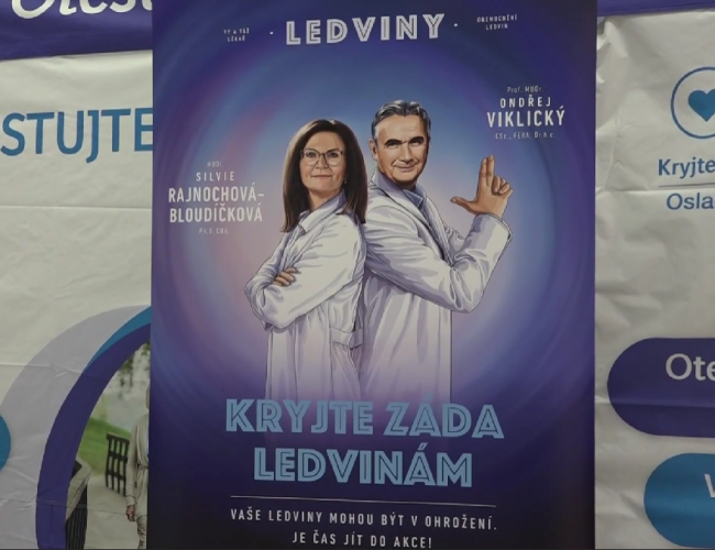 Kryjte záda ledvinám: V rámci preventivní akce na Světový den ledvin se může nechat vyšetřit kdokoliv