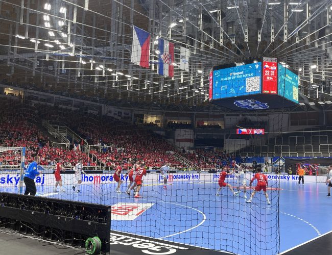 Brněnské kouzlo nezabralo. Házenkáři padli s vicemistry světa z Chorvatska
