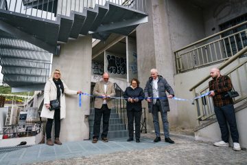 Štefánikův most dostal nové schodiště, propojí most s náplavkou