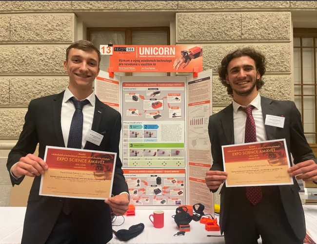 Science Expo Amavet podporuje mladé talenty. Nejlepší projekty míří do světa