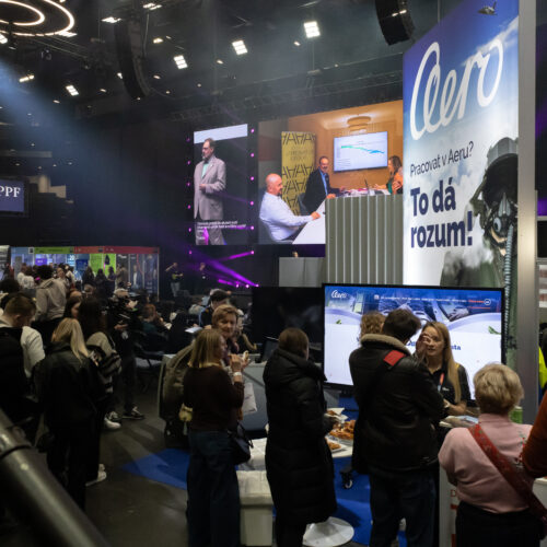 Mnohem více si váží respektu, říká o mladé generaci analytik na veletrhu Career Expo